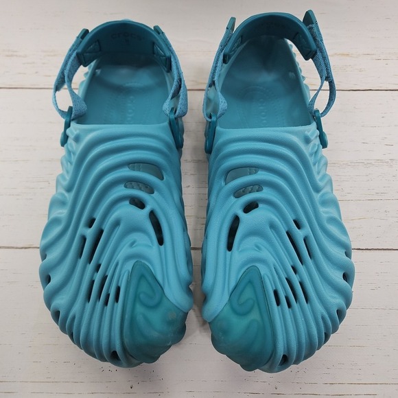 Crocs x Salehe Bembury Pollex Blue Tide Mens Size 12 Comfort Clogs‎ 207393 main image 6